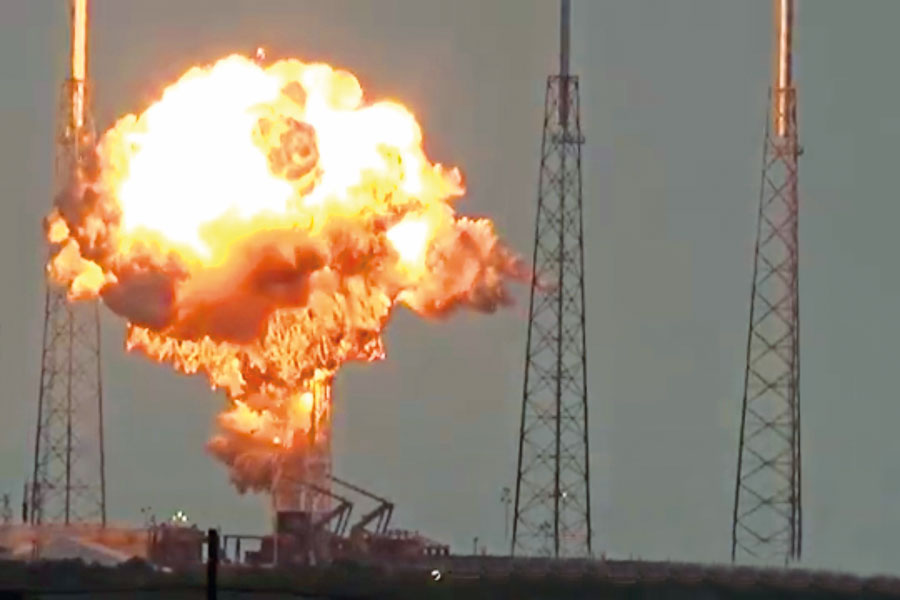 Falcon 9 explosion A 2016 09 01